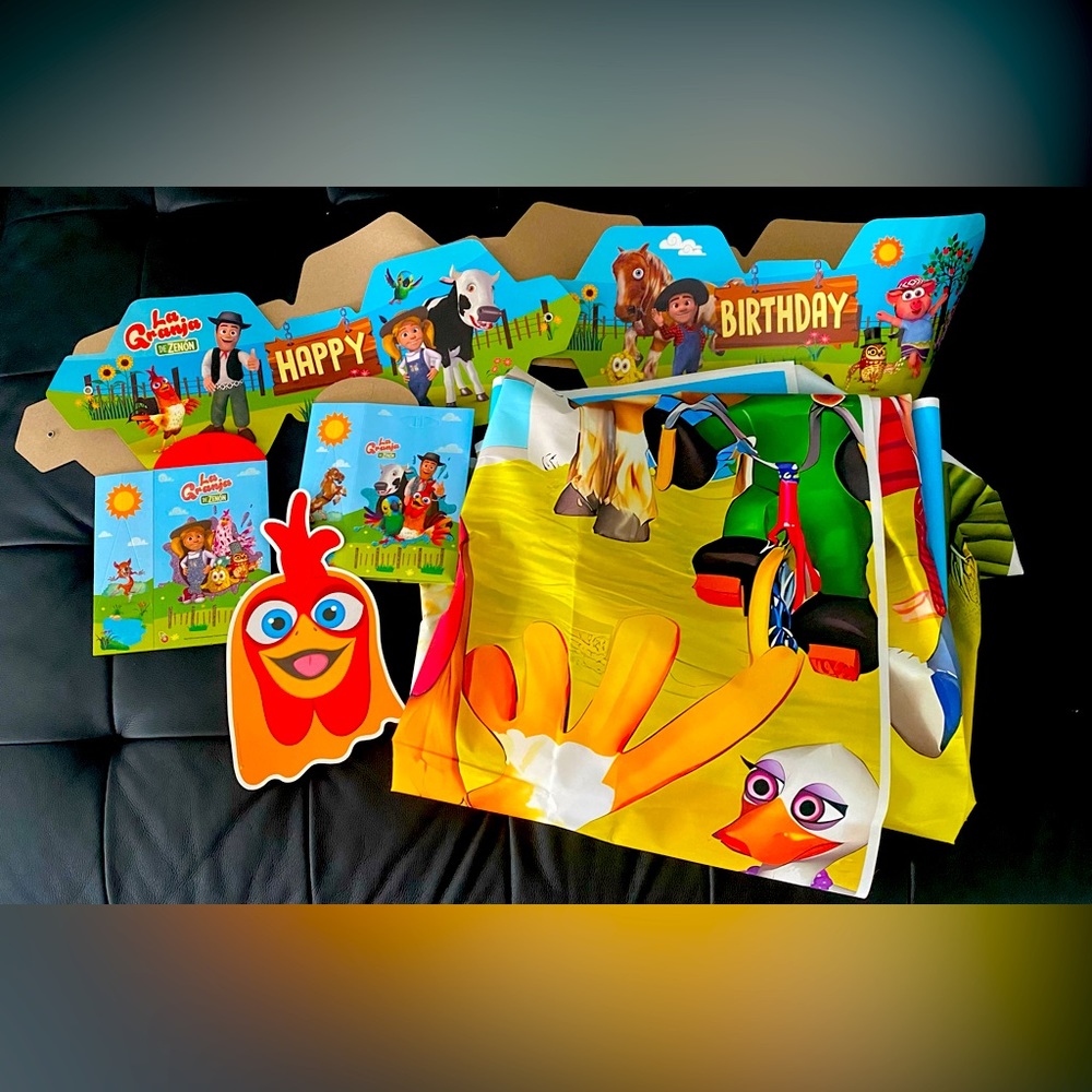 🔥🔥 La Granja De Zenon Happy Birthday Party Decoration